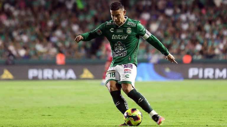 Хамес Родрігес у складі Леона / фото: EFE Хамес Родрігес у складі Леона / фото: EFE