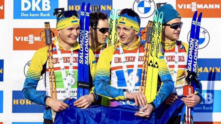 Чоловіча збірна України з біатлону / Фото: biathlon.com.ua Чоловіча збірна України з біатлону / Фото: biathlon.com.ua