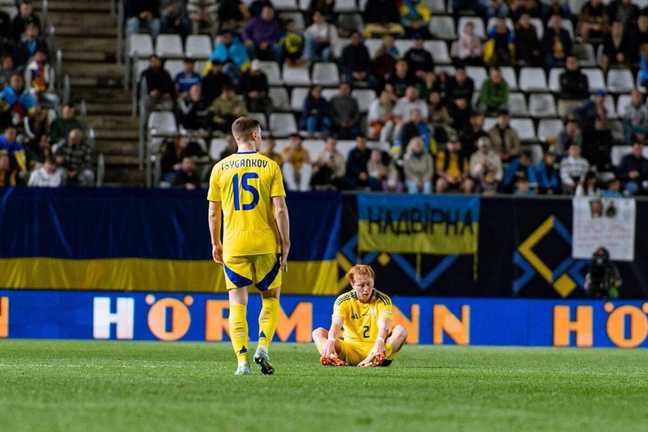 Ефим Конопля после травмы / Фото УАФ Ефим Конопля после травмы / Фото УАФ