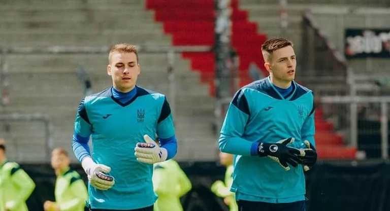 Андрій Лунін і Анатолій Трубін / Фото УАФ Андрій Лунін і Анатолій Трубін / Фото УАФ