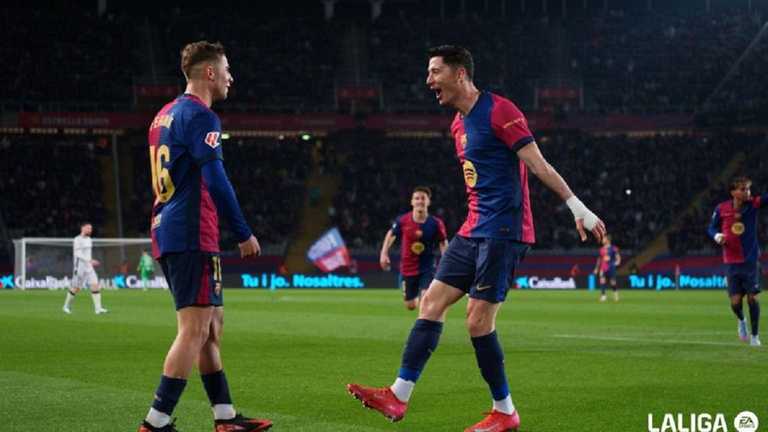 Лопес і Лєвандовскі / Фото з офційного сайту Ла Ліги Лопес і Лєвандовскі / Фото з офційного сайту Ла Ліги