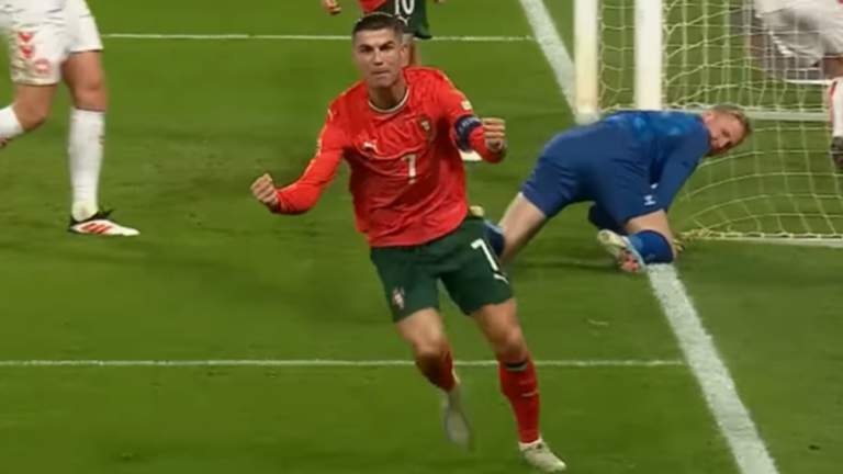 Кріштіану Роналду / Скріншот з відео Кріштіану Роналду / Скріншот з відео