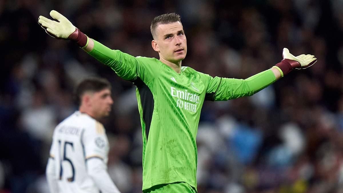 Андрей Лунин / Фото Getty images