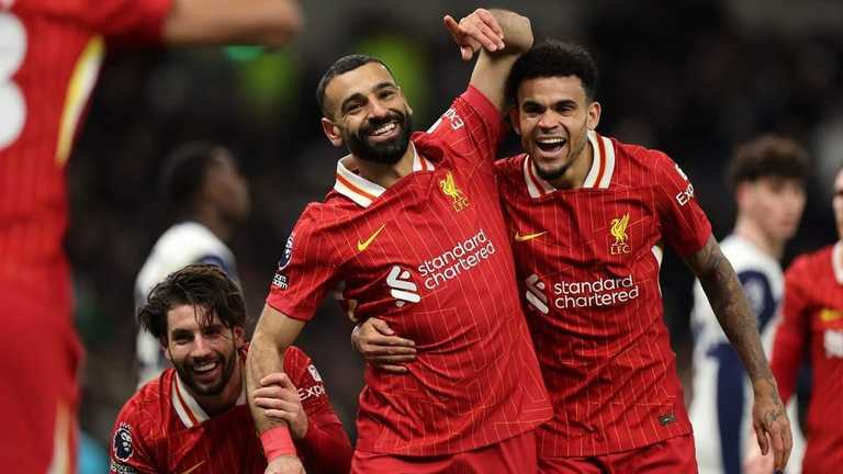 Мохамед Салах и Луис Диас / Фото Getty Images Мохамед Салах и Луис Диас / Фото Getty Images