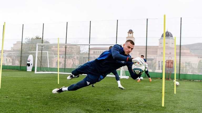 Андрей Лунин / Фото УАФ Андрей Лунин / Фото УАФ