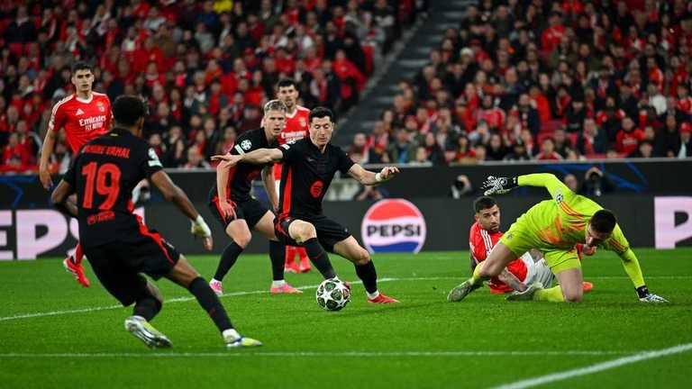 Анатолий Трубин против Барселоны / Getty images Анатолий Трубин против Барселоны / Getty images