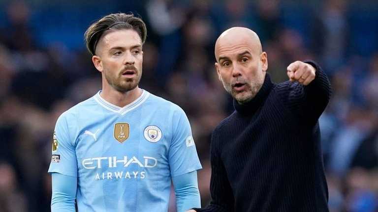 Джек Гріліш та Пеп Гвардіола / Pro Shots Джек Гріліш та Пеп Гвардіола / Pro Shots