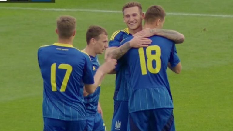 Гравці збірної України U-21 / Cкріншот Гравці збірної України U-21 / Cкріншот