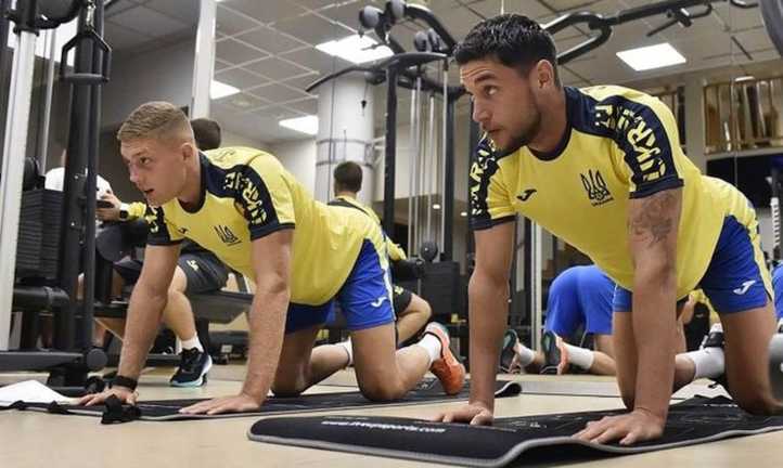 Артем Довбик и Роман Яремчук / Фото УАФ Артем Довбик и Роман Яремчук / Фото УАФ