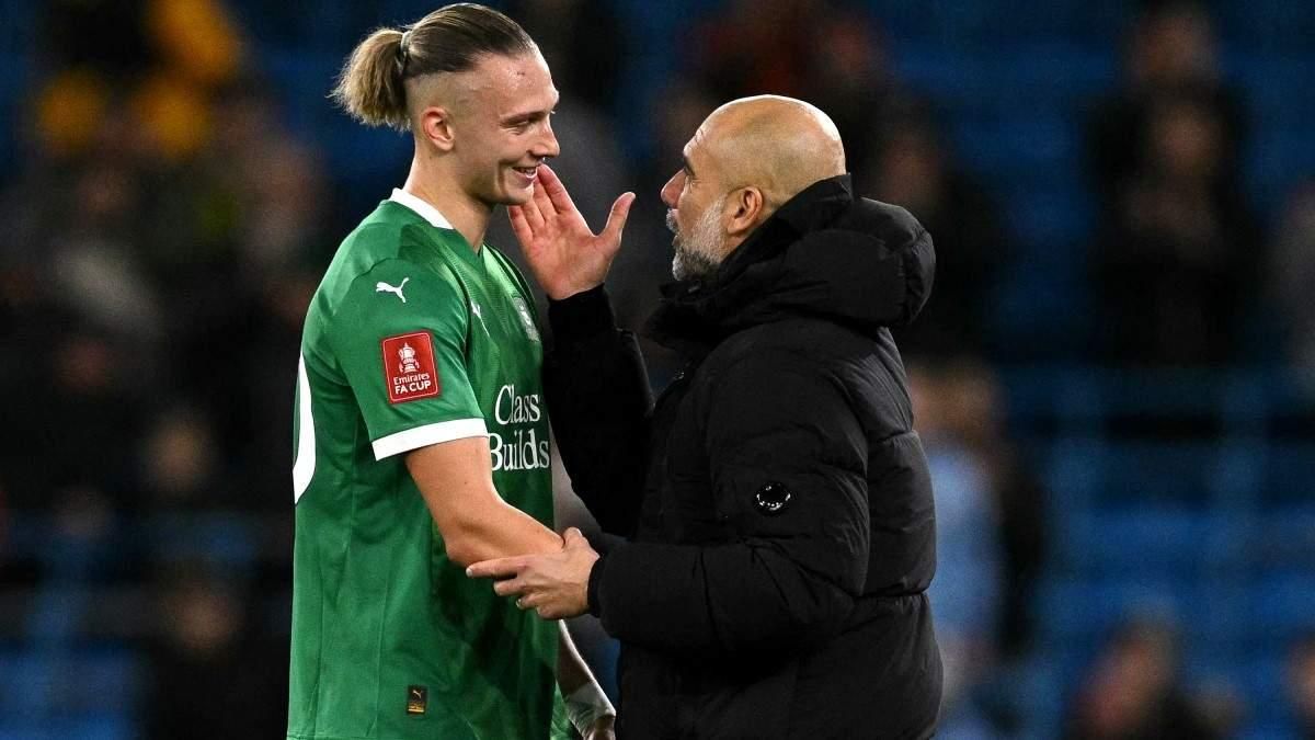 Максим Таловєров та Хосеп Гвардіола / Фото Getty Images