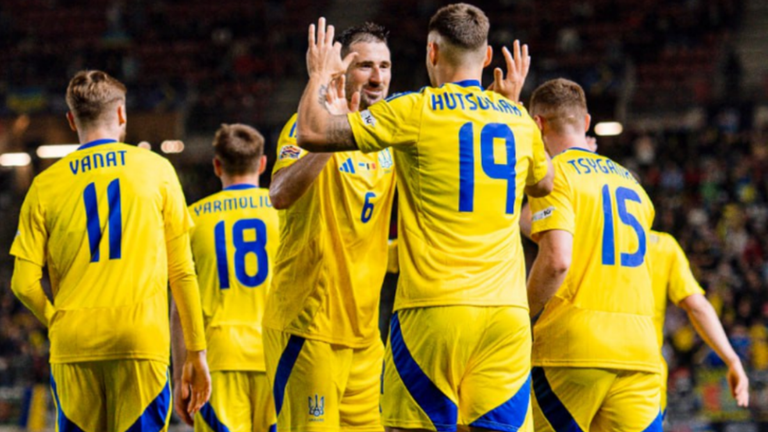 Гравці збірної України / Фото УАФ Гравці збірної України / Фото УАФ