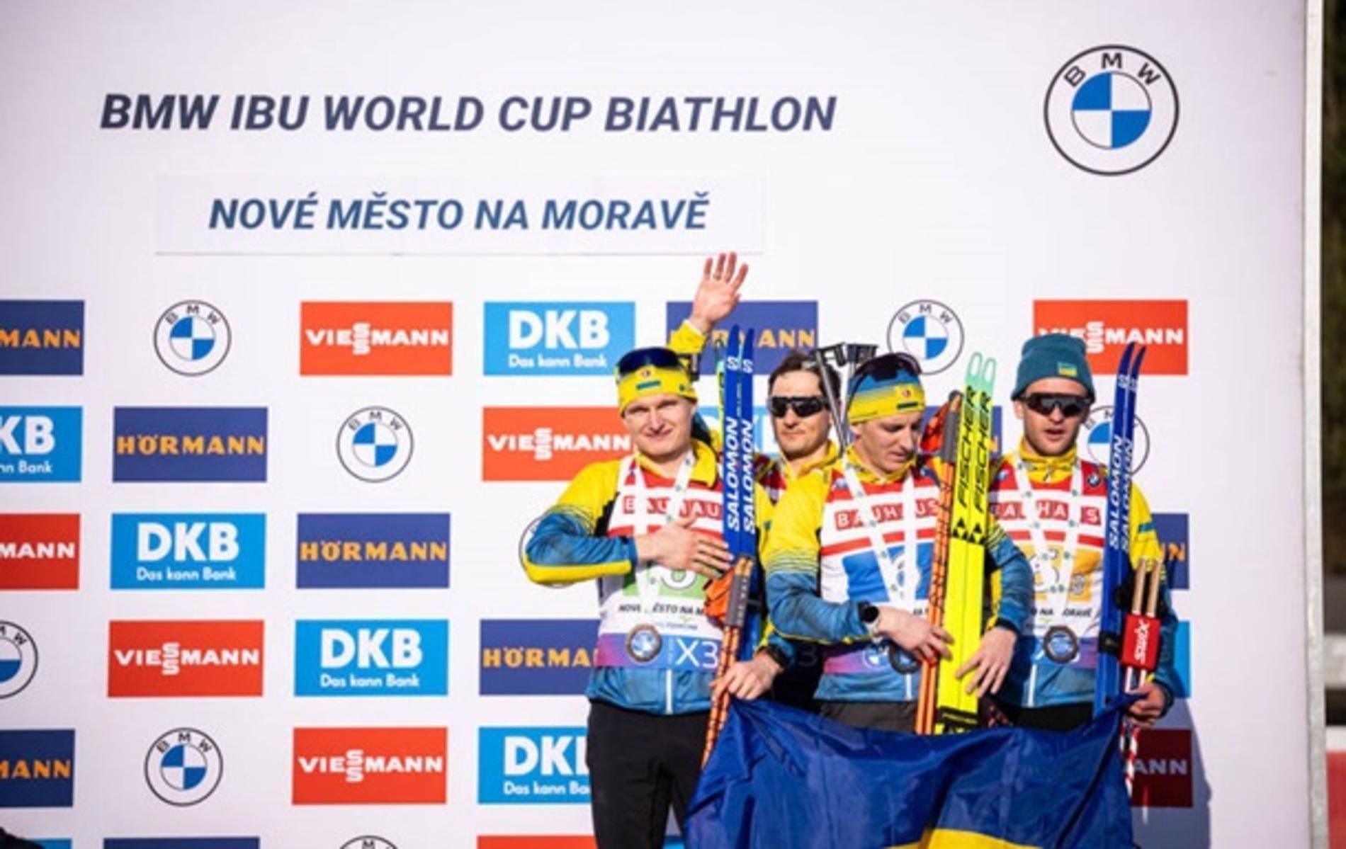 Чоловіча збірна України з біатлону / Фото: iSport.ua Чоловіча збірна України з біатлону / Фото: iSport.ua