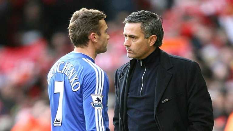 Шевченко та Моурінью / Getty Images Шевченко та Моурінью / Getty Images