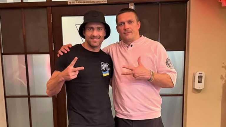 Олександр Гвоздик і Олександр Усик /instagram.com/alex_gvozdyk/ Олександр Гвоздик і Олександр Усик /instagram.com/alex_gvozdyk/