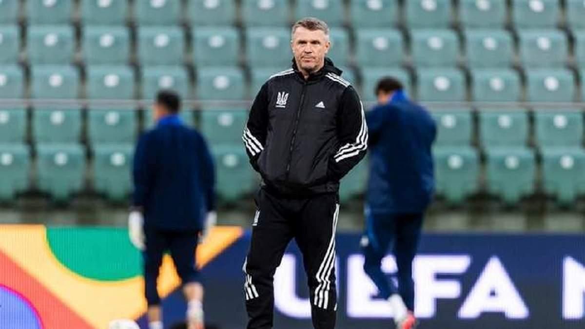 Сергій Ребров / фото: УАФ Сергій Ребров / фото: УАФ