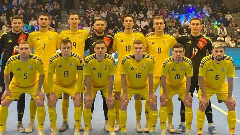 Збірна України з футзалу / фото: АФУ Збірна України з футзалу / фото: АФУ