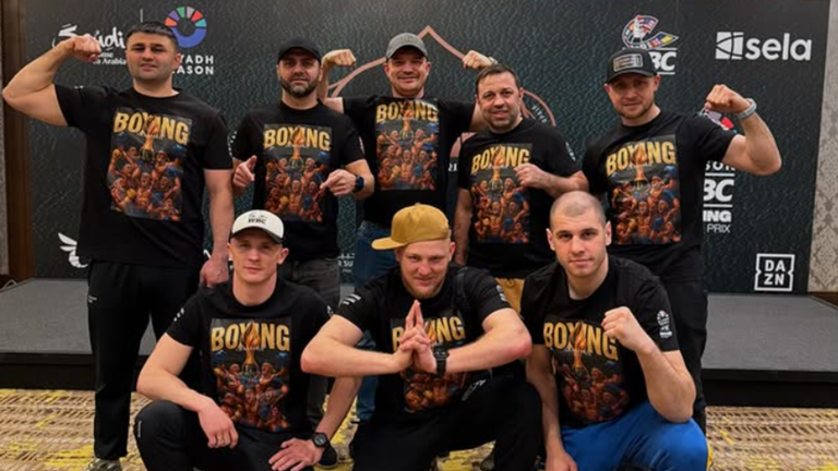 Українські боксери в Саудівській Аравії / Фото WBC Українські боксери в Саудівській Аравії / Фото WBC