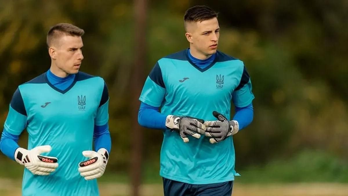 Андрій Лунін і Анатолій Трубін / Фото УАФ