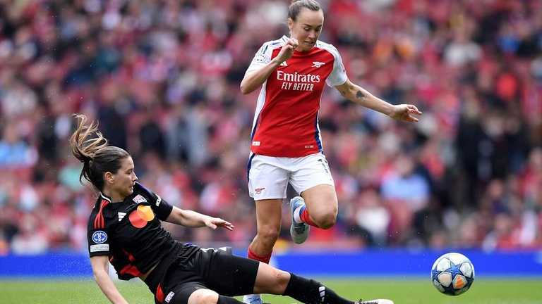 Лион обыграл Арсенал / Фото французского клуба Лион обыграл Арсенал / Фото французского клуба