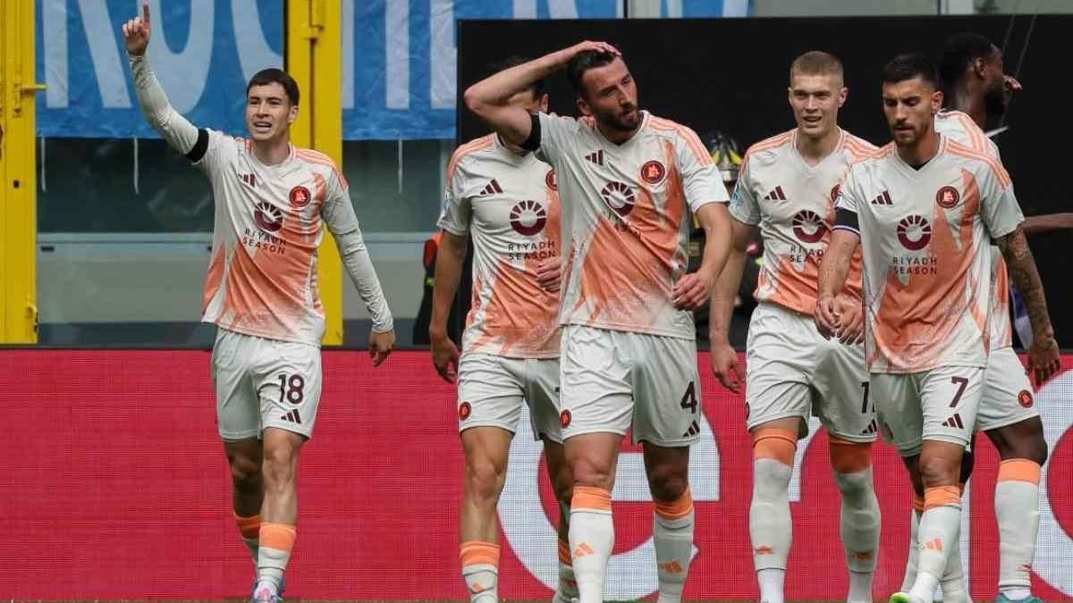 Игроки Ромы / ANSA