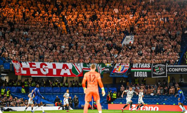 Челсі – Легія – 1:2  / Фото з соцмереж 