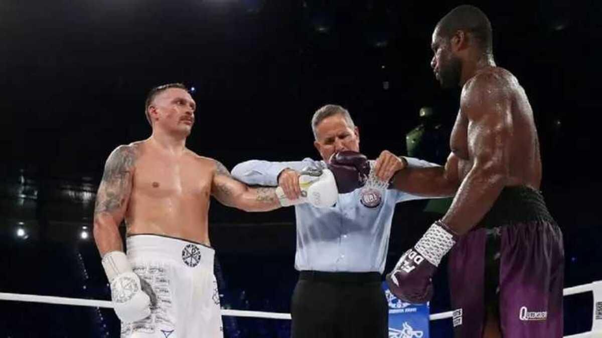 Усик проти Дюбуа / Getty Images