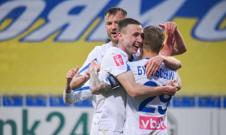 Гравці Динамо / Фото UA-Футбол / Аліна Єрофеєва