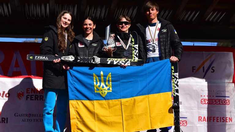 Збірна України з фристайлу / фото Ski Federation of Ukraine Збірна України з фристайлу / фото Ski Federation of Ukraine