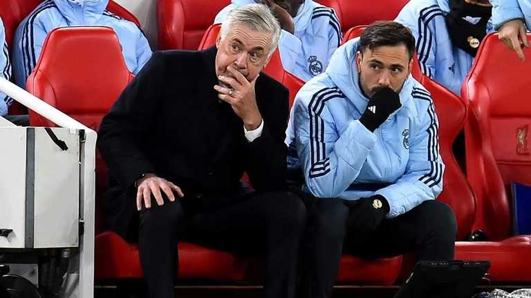 Карло і Давіде Анчелотті / фото EFE-EPA/ Peter Powell Карло і Давіде Анчелотті / фото EFE-EPA/ Peter Powell