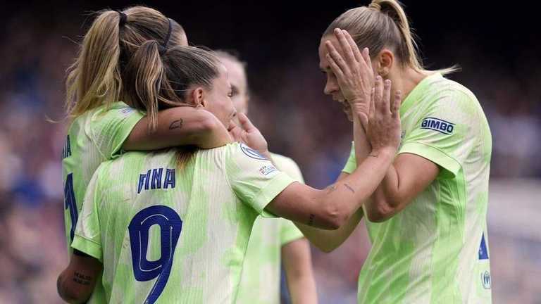 Гравчині Барселони / Фото EFE Гравчині Барселони / Фото EFE