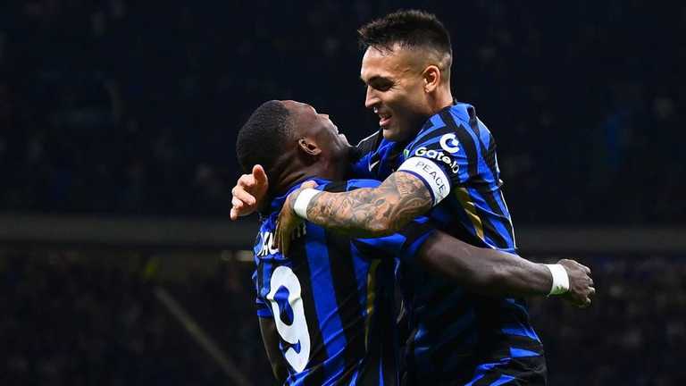 Маркус Тюрам и Лаутаро Мартинес / фото: Mattia Pistoia - Inter/Inter via Getty Images