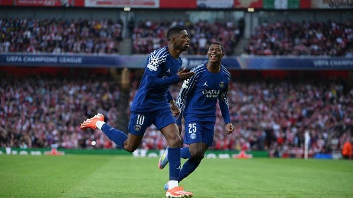 ПСЖ победил Арсенал в первом матче полуфинала ЛЧ – Дембеле решает на 4-й минуте, вмешательство VAR, Зинченко не вышел