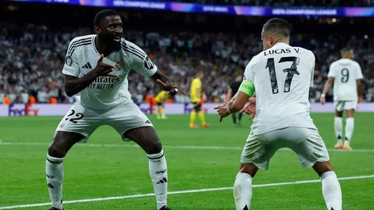 Антоніо Рюдігер / фото: EFE/Juan Carlos Hidalgo