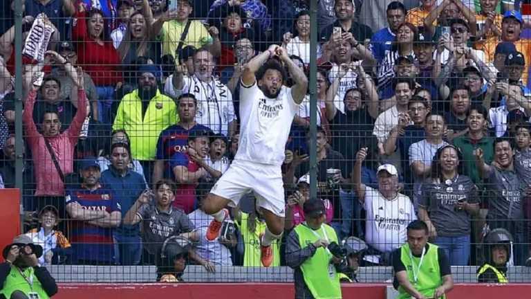 Марсело празднует взятие ворот/ EFE Марсело празднует взятие ворот/ EFE