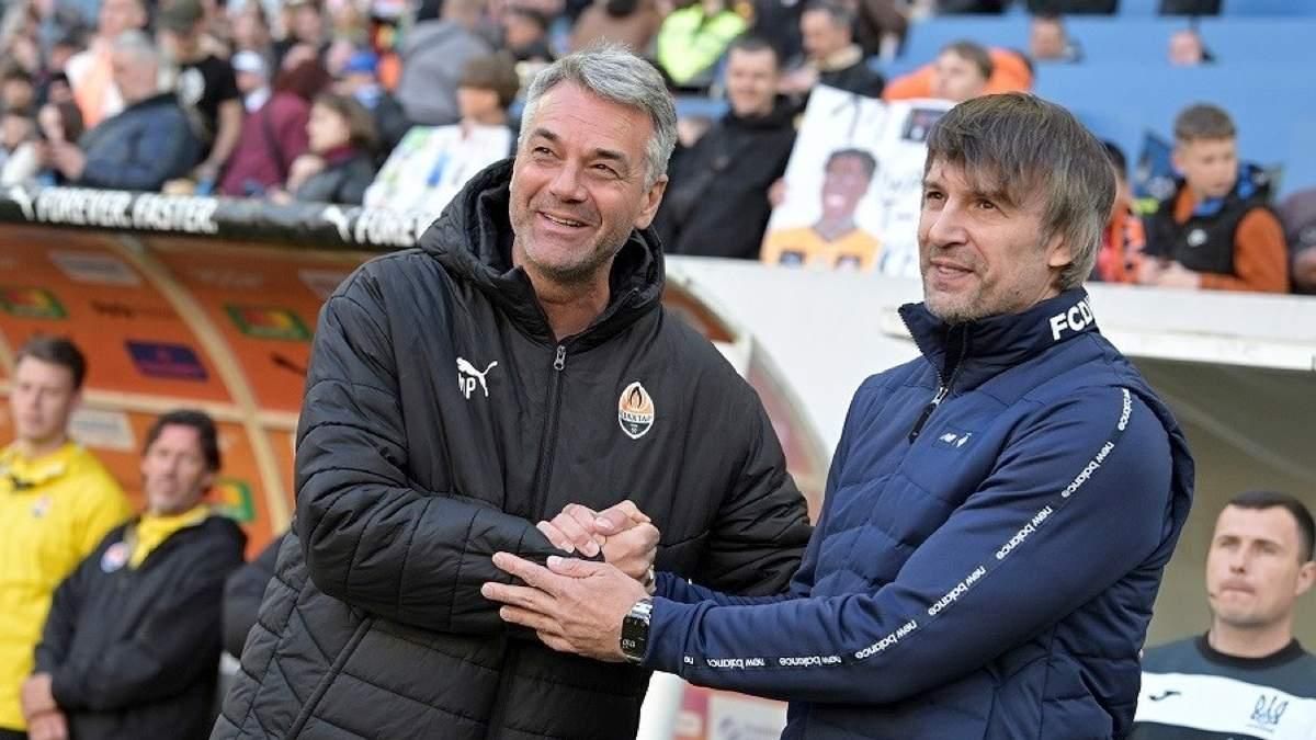 Марино Пушич и Александр Шовковский / фото: УПЛ