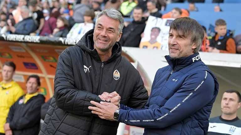 Маріно Пушіч та Олександр Шовковський / фото: УПЛ Маріно Пушіч та Олександр Шовковський / фото: УПЛ