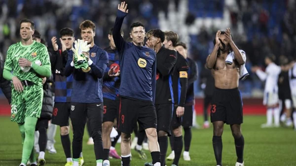 Гравці Барселони / Фото з офіційного сайту Ла Ліги