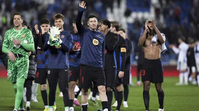 Гравці Барселони / Фото з офіційного сайту Ла Ліги Гравці Барселони / Фото з офіційного сайту Ла Ліги