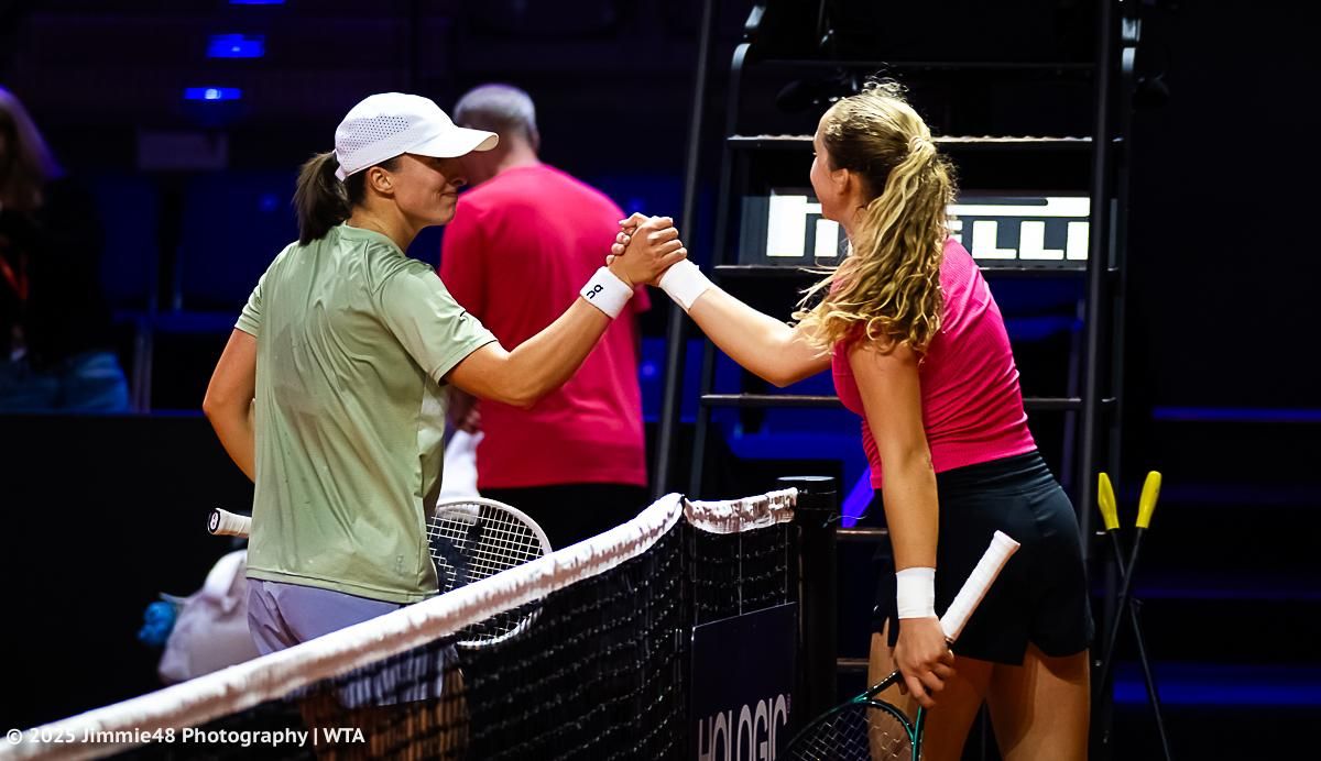 Іга Свьонтек з росіянкою / Фото Jimmie48 Photography