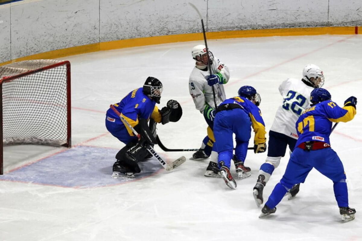 Украина – Словения 7:1 / Фото ФХУ