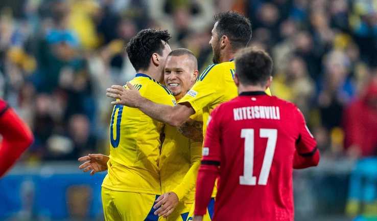 Михаил Мудрик в сборной / Фото Getty Images