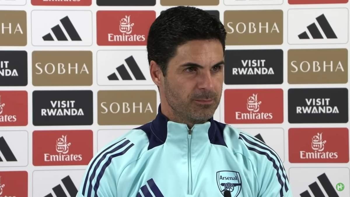 Мікель Артета / скріншот з прес-конференції 