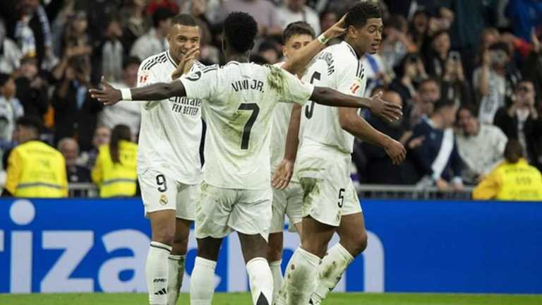 Игроки Реала / Фото Ла Лиги Игроки Реала / Фото Ла Лиги