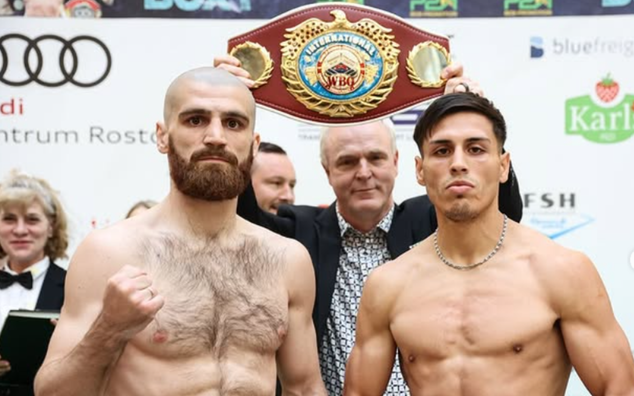 Український боксер Чухаджян здобув чемпіонський титул WBO International  