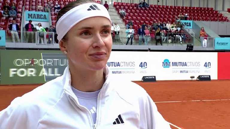 Элина Свитолина / Скриншот с трансляции Элина Свитолина / Скриншот с трансляции