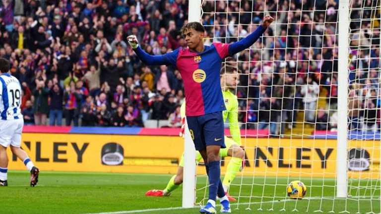 Ламін Ямаль / фото: офіційний сайт Ла Ліги Ламін Ямаль / фото: офіційний сайт Ла Ліги