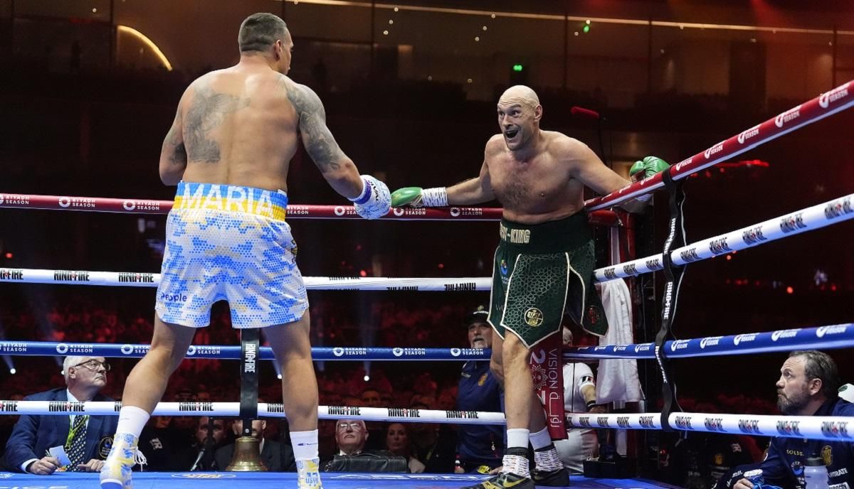 Усик проти Ф'юрі / Фото Getty Images