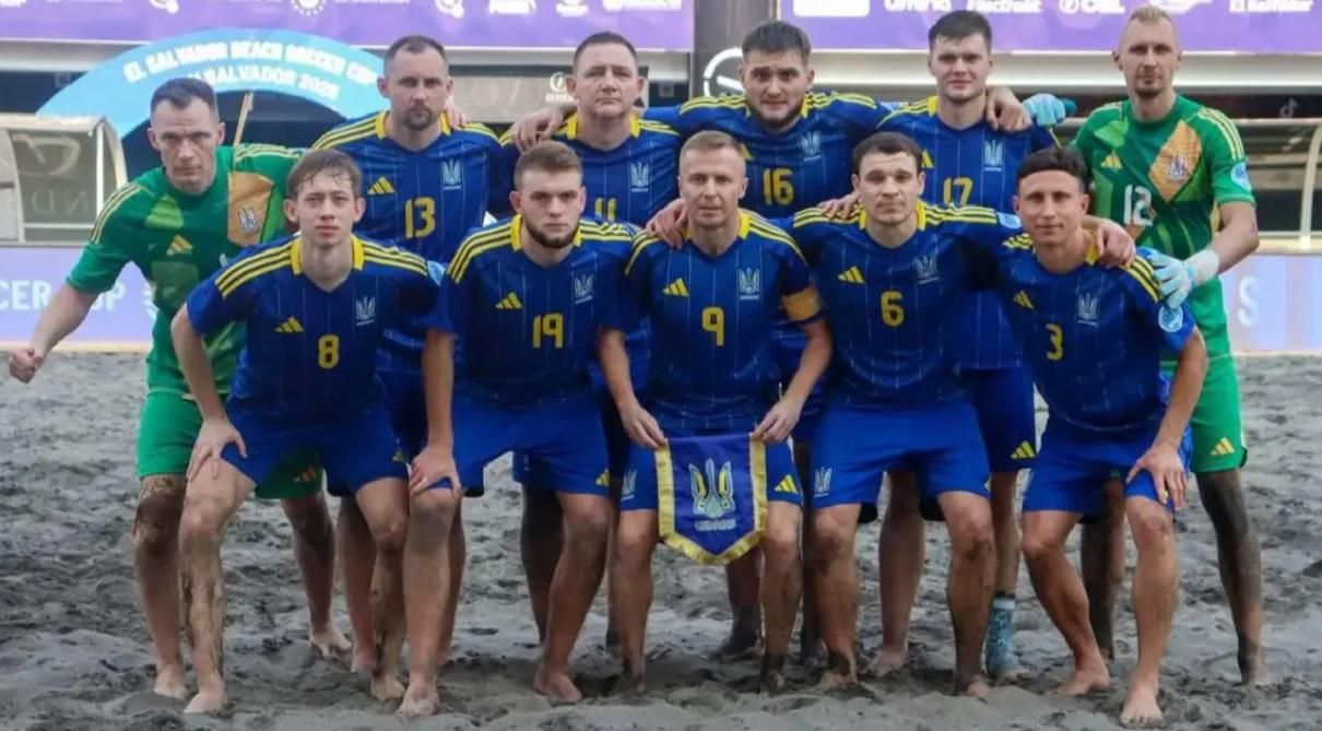 Збірна України з пляжного футболу / Фото УАФ