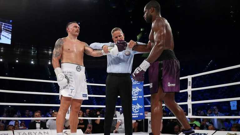 Первый бой Усика и Дюбуа / Getty Images