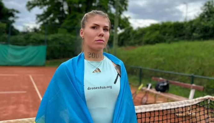 WTA оштрафувала українку Олійникову, бо її тато не відповів вчасно на лист – він перебував на бойовому завданні